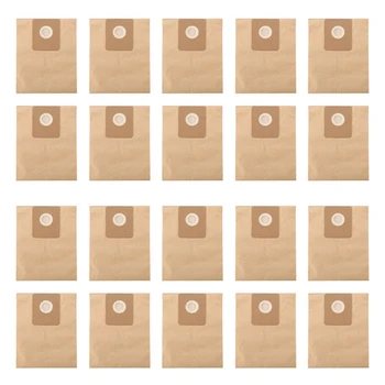 20 шт. Одноразовый бумажный пылесос Мешок для пыли Замена для пылесоса Karcher T14/1 9.755-253.0