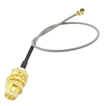 SODIAL (R) U.FL IPX to SMA Женский кабель с косичкой 1,13 мм для сети Wi-Fi