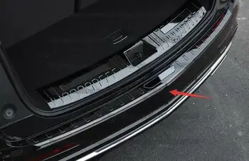  подходит для Cadillac XT4 2019-2023 Черный титан Защита заднего бампера Отделка салона автомобиля