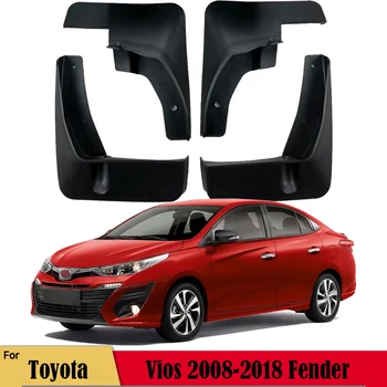 Для Toyota Vios 2008-2018 Автомобильная шина Модифицированный крыло Брызговик Аксессуары для украшения автомобиля