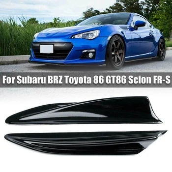  Автомобильные боковые вентиляционные отверстия Крышка вентиляционных отверстий для Subaru BRZ Toyota 86 GT86 Scion FR-S Глянцевый черный