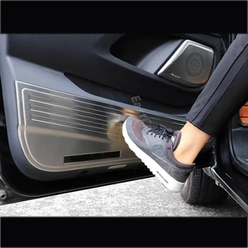  для Mercedes Benz VITO V CLASS W447 2016-2020 Автомобильная дверь из нержавеющей стали Противоударная пластина Защита двери автомобиля Аксессуары для интерьера