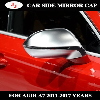 запасные крышки боковых зеркал заднего вида для Audi A7 S7 S Line RS7 ABS ally хромированный полный хэтчбек 4 двери 2011-2017