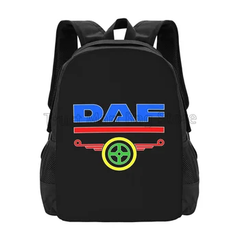 DAF Print Рюкзак Повседневные сумки должны Рюкзак Рюкзак Легкий рюкзак для путешествий Средний колледж Школа Сумка для книг Рюкзаки для подростков и взрослых