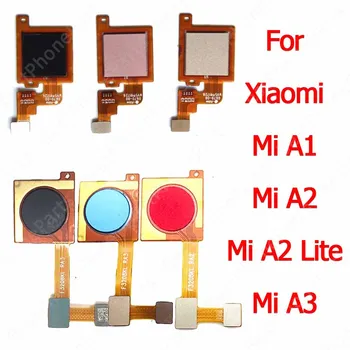 Новый гибкий кабель датчика отпечатков пальцев сенсорного меню для замены сканера отпечатков пальцев Xiaomi Mi A2 Lite 6X A1 5X A3 CC9e