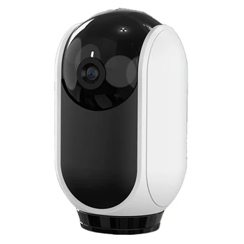 1 шт. 3MP 1080P Indoor Mini Tuya Камера Автоматическое отслеживание H.264 Режим для Alexa Google PTZ