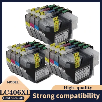 НОВИНКА LC406XL Совместимый чернильный картридж для струйного картриджа brother LC406 XL LC 406XL MFC-J4535DW MFC-J5855DW чернила для принтера