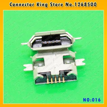 100 шт. USB Jack SMD / Разъем для зарядки Micro USB типа Sink для ZTE / OPPO / Samsung / Nokia мобильный телефон планшет, MC-016