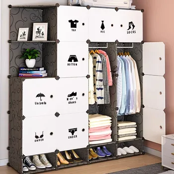 Небольшие перегородки Гардероб Портативный органайзер для хранения одежды Шкаф для спальни Шкаф Дисплей шкафа Armario Домашняя мебель