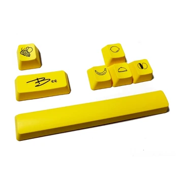 7Keys PBT 6.25U Space Keycap Цветной колпачок для механической клавиатуры