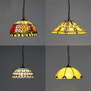 TEMAR Tiffany Подвесной светильник Современные светодиодные креативные светильники Декоративные для дома