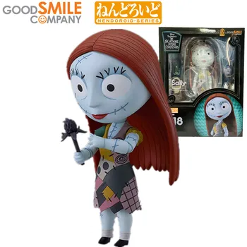 Oiriginal Good Smile Nendoroid 1518 Disney Sally Кошмар перед Рождеством Аниме Фигурки Игрушки Kwaii Q ver. Рождественский подарок