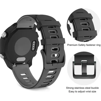 22 мм 20 мм Силиконовый ремешок для Samsung Watch 5/4/3 40 мм / 44 мм Huawei Watch 3 / GT3 Спортивный браслет Браслет Amazfit GTR / Stratos / GTS