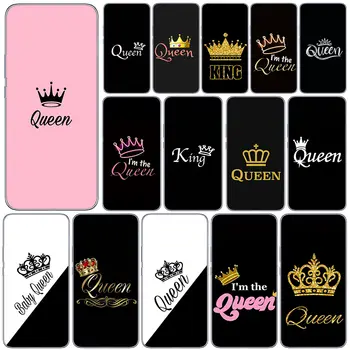 чехол для телефона Crown King Queen Princess для Motorola Moto G52 G42 G32 G23 G22 G200 Edge 30 neo 20 Fusion Ultra S30