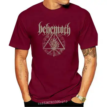 Новая популярная BEHEMOTH Death Metal Rock Band Мужская черная футболка размера S-3XL