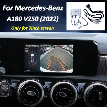 HD реверсивный декодирующий блок для Mercedes benz A180 V250 W177 W447 обзор интерфейса фронтальной камеры рекодер обновление обзор оригинального автомобиля