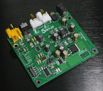 ES9038 Q2M DAC DSD плата декодера поддерживает IIS DSD 384 кГц коаксиальное волокно DOP