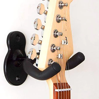 Настенная вешалка для гитары,Электрическая классическая бас-гитара Крючки для укулеле Настенные стойки для дома и студии