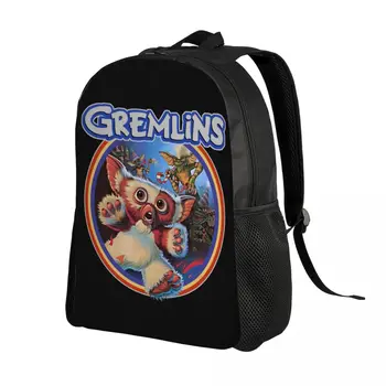 Гремлины 84 рюкзака Книжная сумка для студентов колледжа Подходит для 15-дюймового ноутбука Gizmo 80-х годов Фильм Mogwai Monster Retro Sci Fi Сумки