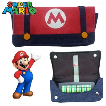 Super Mario Bros Сумка для переноски Nintendo Switch Ns Портативная сумка для хранения Nintendo Switch Oled Консоль Аксессуары для переключателей