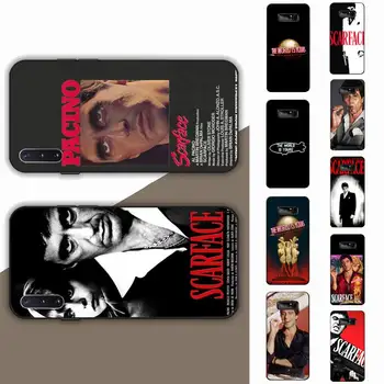 Лицо со шрамом 1983 Фильм Аль Пачино Фильм Чехол для телефона для Samsung Note 5 7 8 9 10 20 pro plus lite ultra A21 12 72
